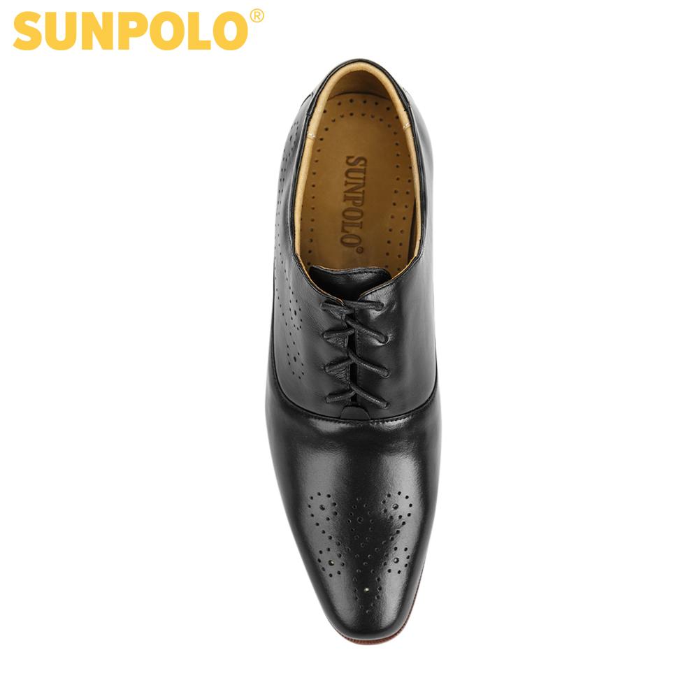 Handmade men leather formal shoes SUMU0038 (black, brown, red)