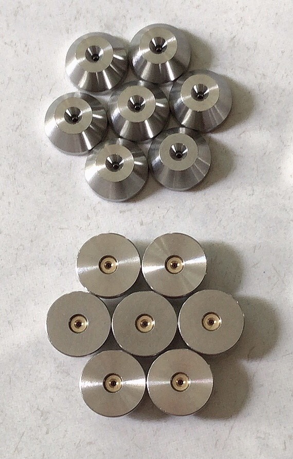 [HCM] Đầu phun cát - Hạt bắp - Flat ORIFICE (Dùng cho máy cắt tia nước CNC WaterJet Cutting Machine) - [Hcm] Sandblasting Nozzle - Orifice (Used for Cnc Waterjet Cutting Machine)