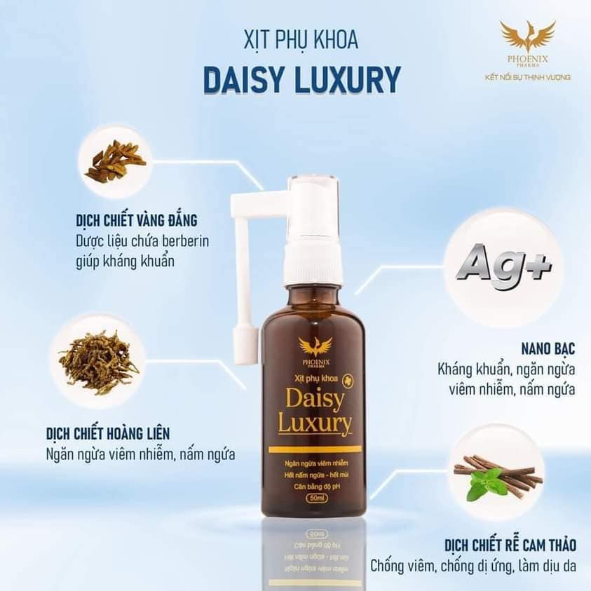 Xịt Phụ Khoa Daisy Luxury 50ml