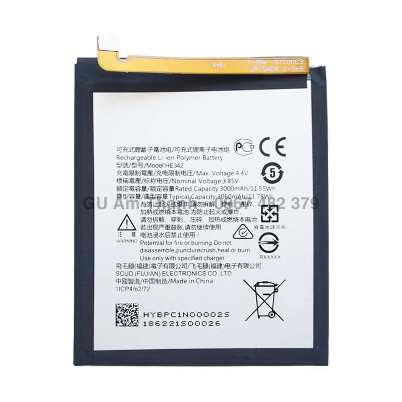 Pin cho Nokia 6.1 Plus Nokia X6 dung lượng 3060mAh Zin máy