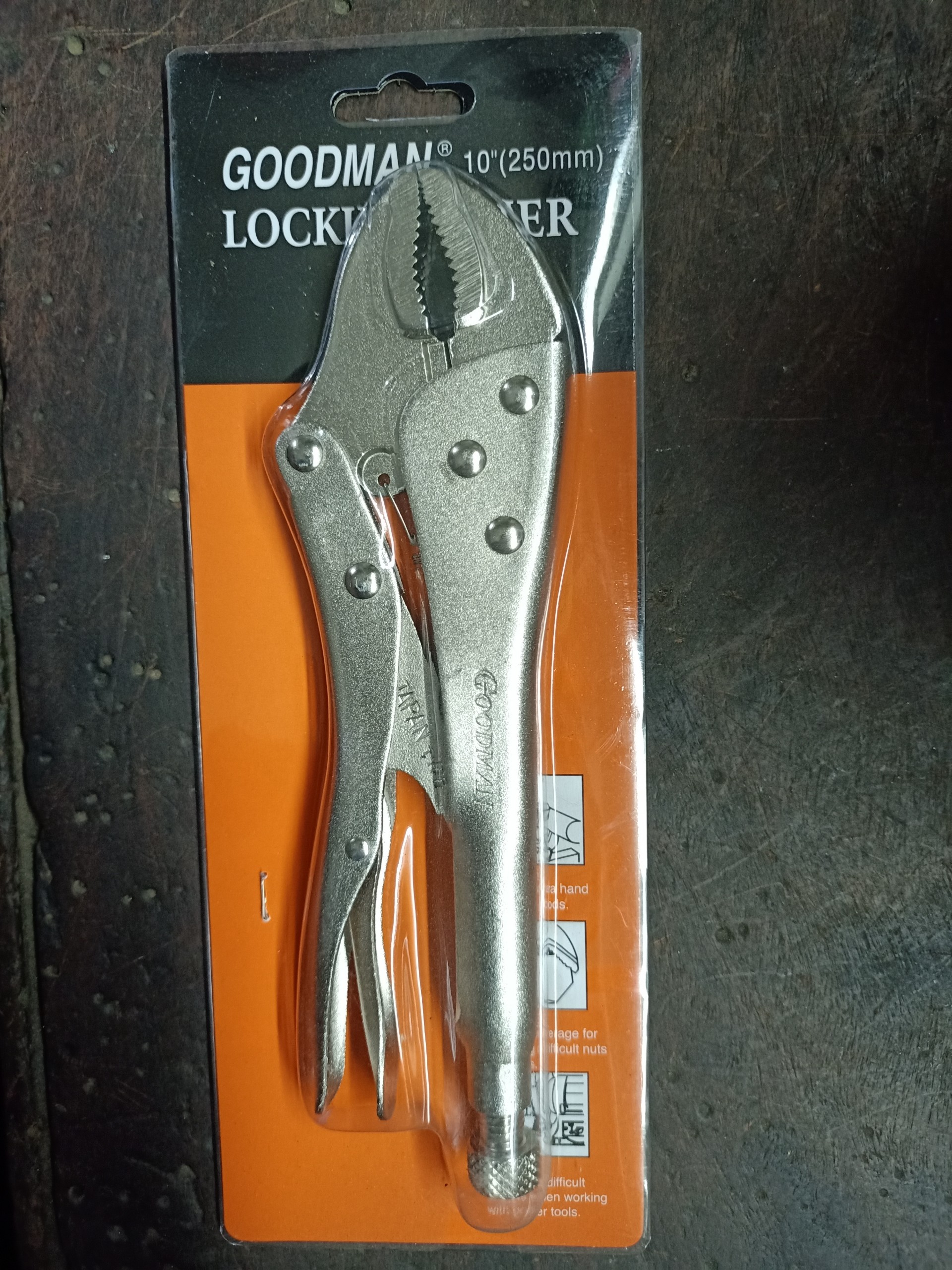 KỀM BẤM CHẾT GOODMAN 10" 250MM