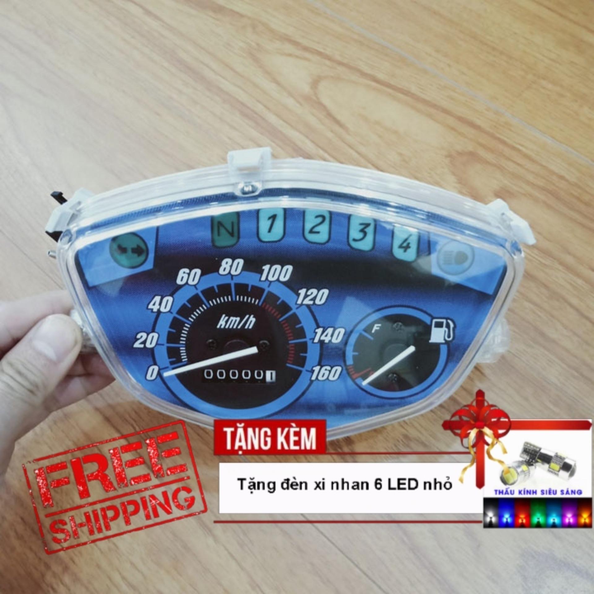 [MIỄN SHIP + TẶNG ĐÈN XI NHAN AUDI LED] Đồng hồ xe Sirius với đầy đủ tính năng đo km, đo tốc độ, đo xăng thiết kế như zin lắp đặt dễ dàng FS400