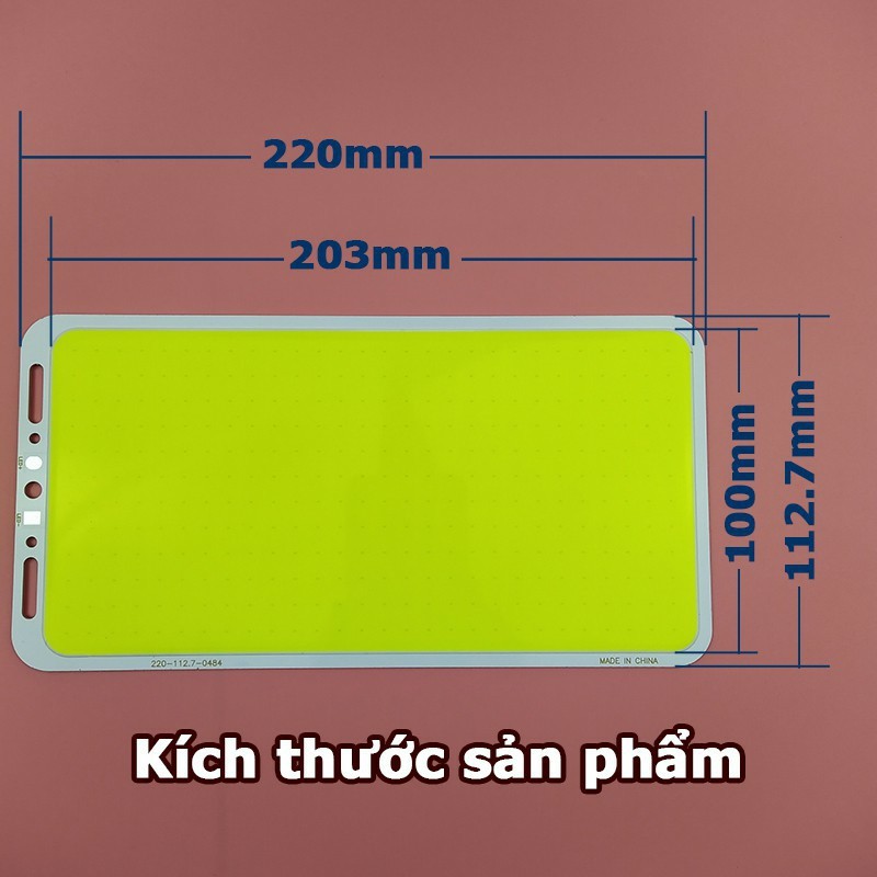 Bảng đèn LED COB điện áp 12v công suất 70w