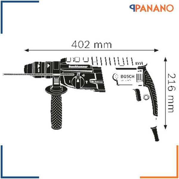 Máy khoan búa Bosch GBH 2-28 DFV 3 chức năng