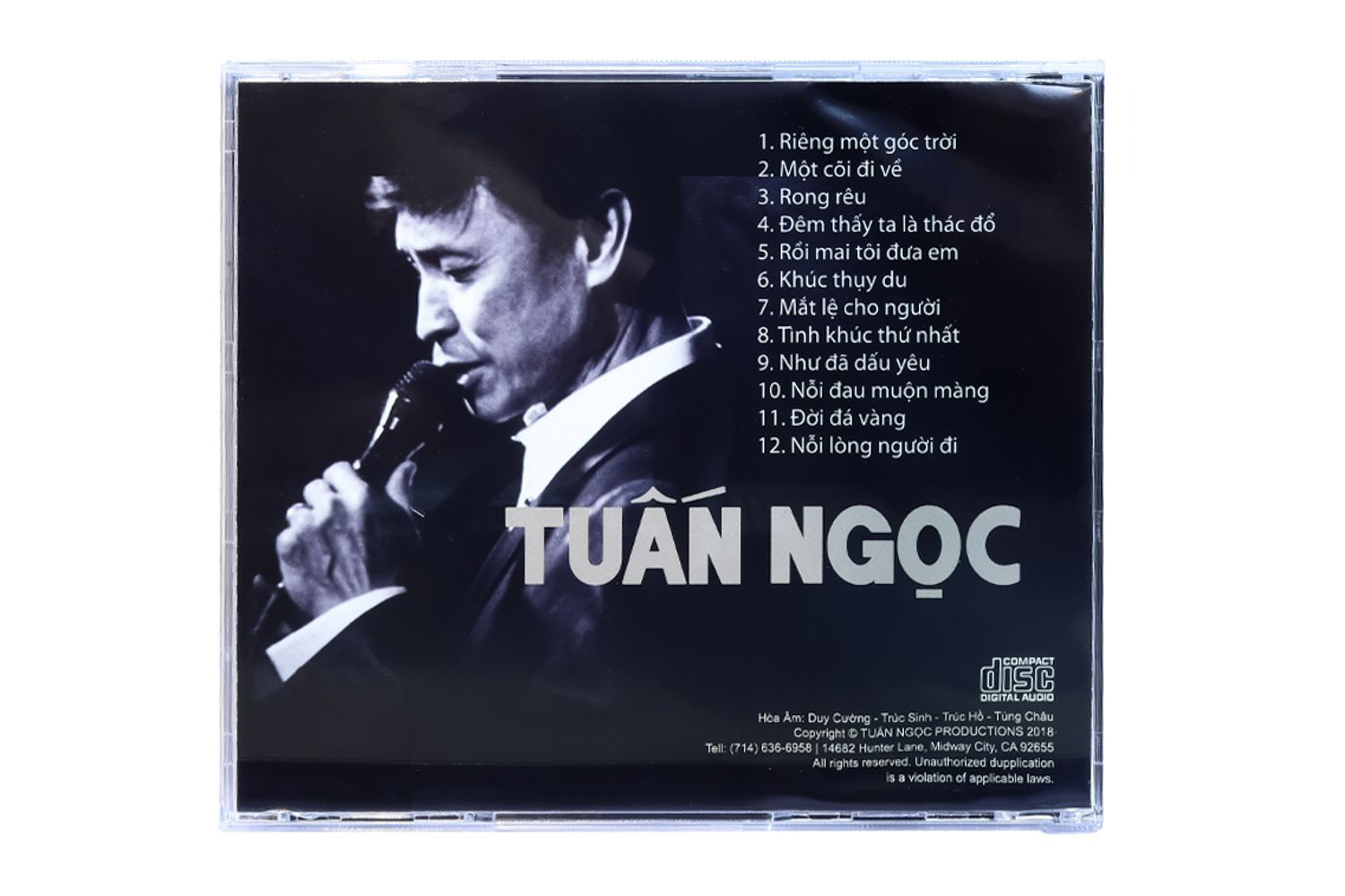 Tuấn Ngọc - Nỗi Đau Muộn Màng (CD phiên bản F1)