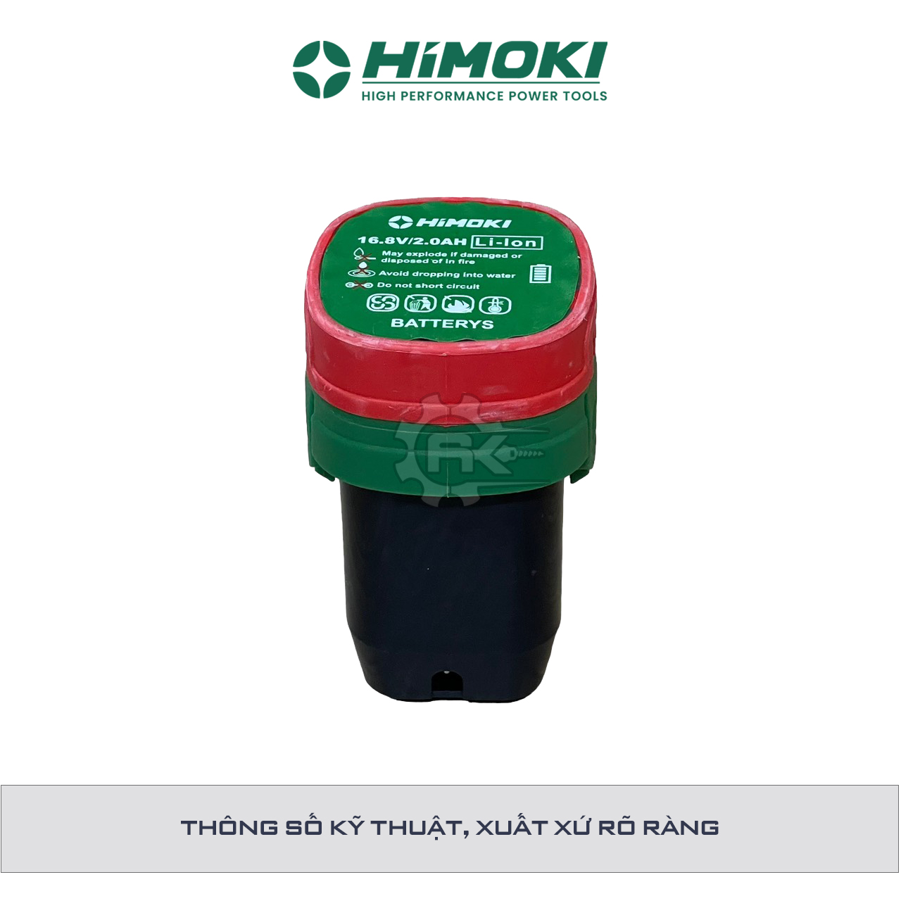 Pin 4 cell Himoki 16.8V dung lượng 1.5- 2.0Ah