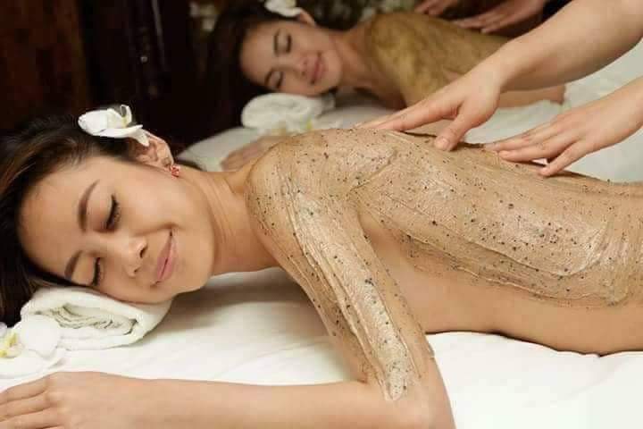 Bột cơm dừa cà phê handmade tẩy tế bào chết body