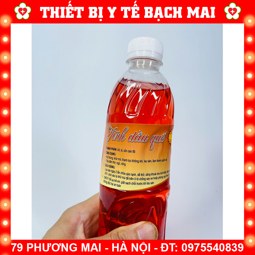 Tinh dầu quế chai 500ml