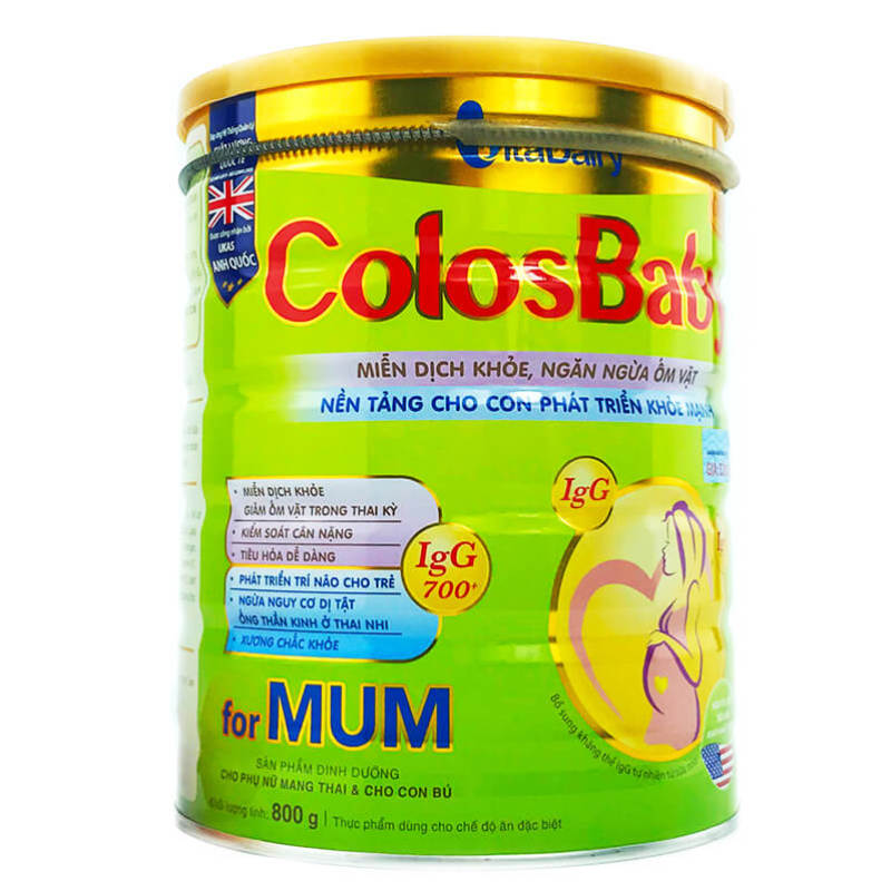 Sữa Colosbaby For Mum (mẹ bầu cho con bú) nhập khẩu