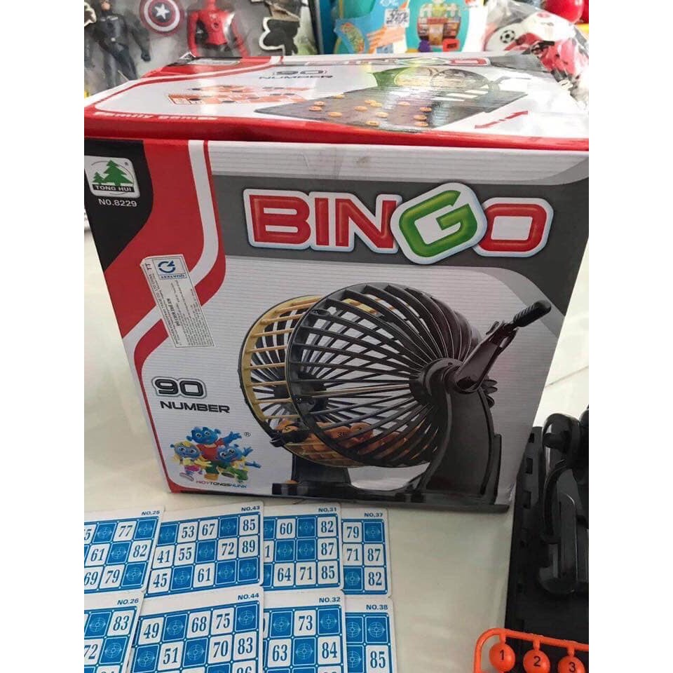 BỘ TRÒ CHƠI LOTO BINGO 90 SỐ
