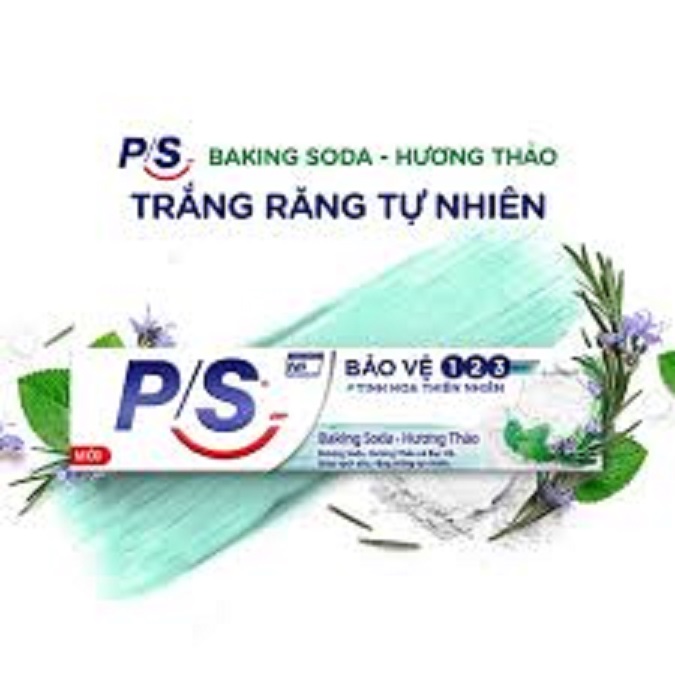 Kem đánh răng P/S Baking Soda 180g