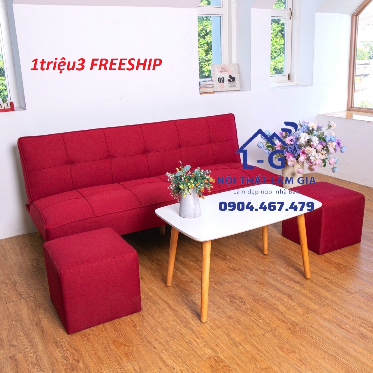 Ghế Sofa giường sofa bed - Giao hàng miễn phí ship hỏa tốc HCM