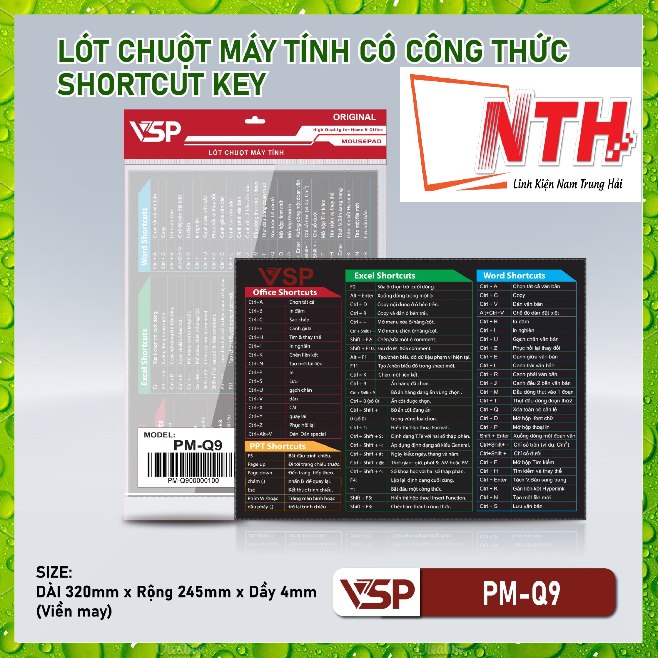 Multi-Tasking Pad Q9 Mouse Pad