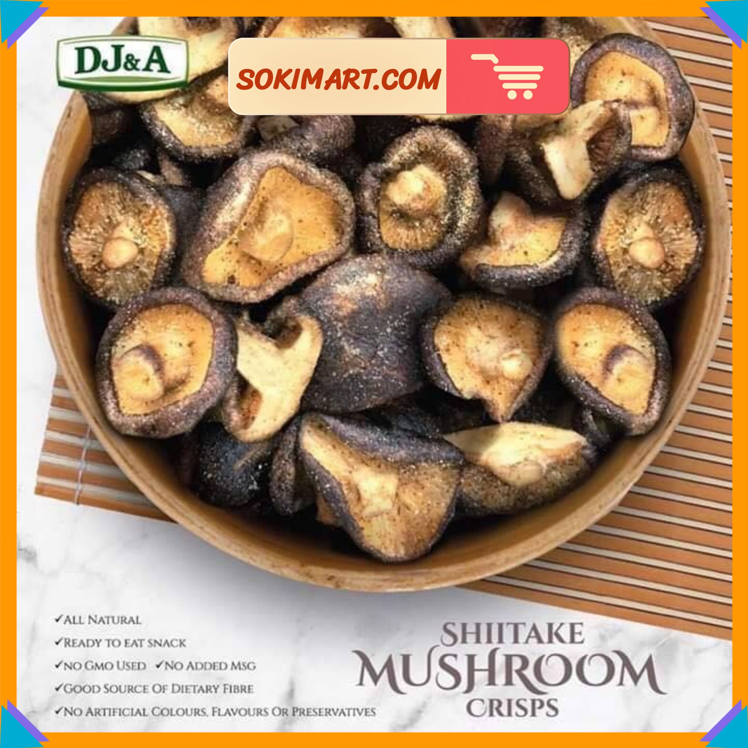 Nấm sấy khô Úc  - 65g