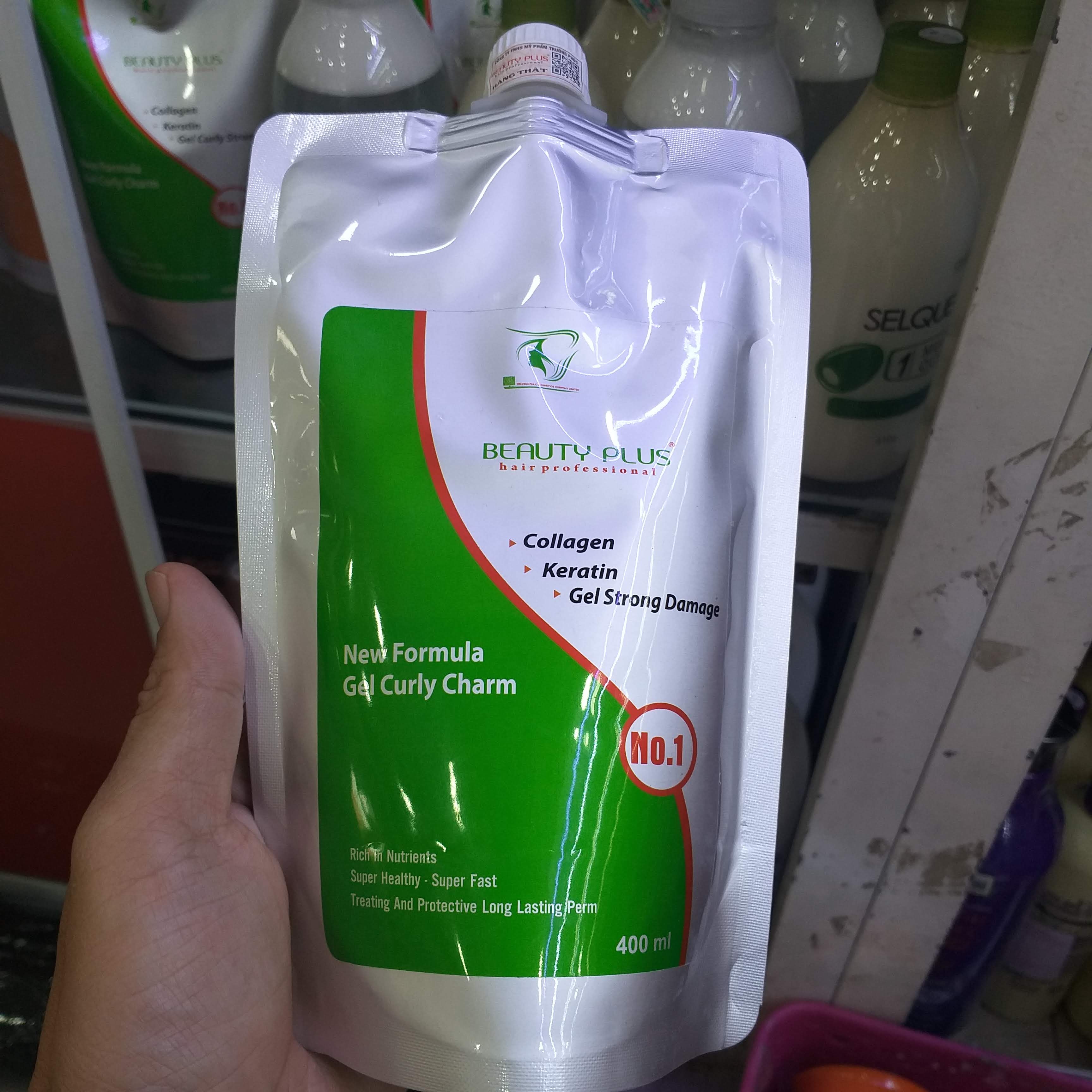Kem uốn tóc lạnh  Gel Beauty 400ml- uốn lạnh