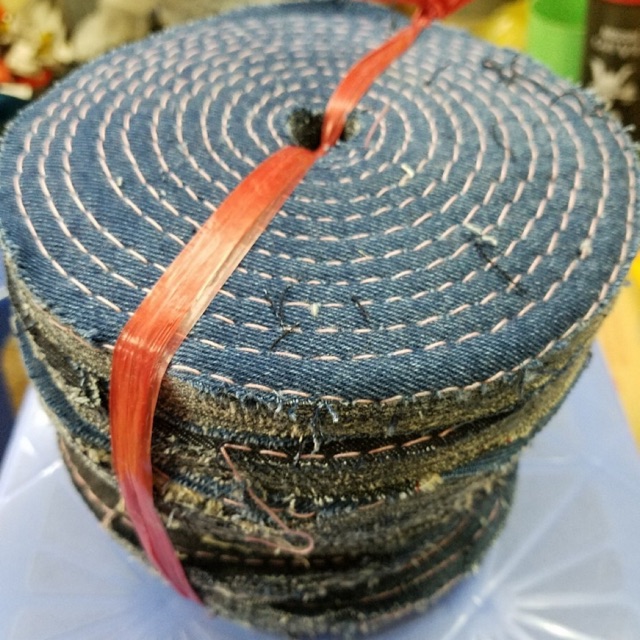 Phớt nỉ vải bò đánh bóng phi 100