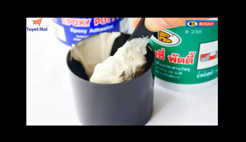 Keo AB Epoxy Putty Bosny