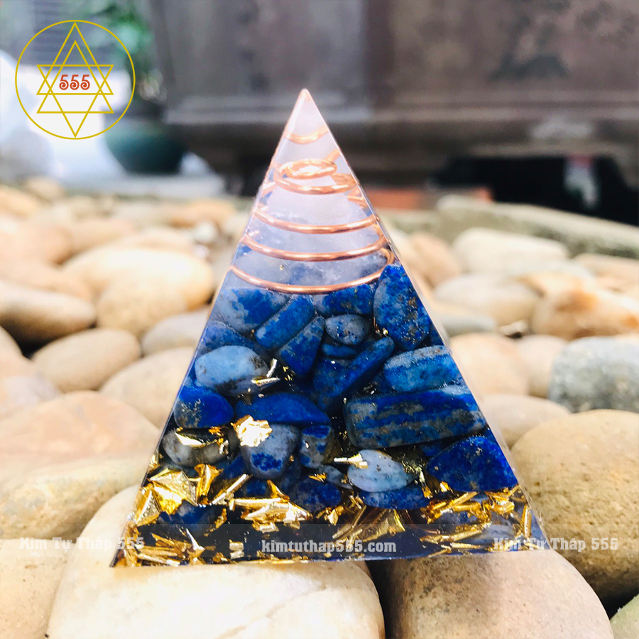 Kim tự tháp năng lượng trang trí 6,5x5,5cm