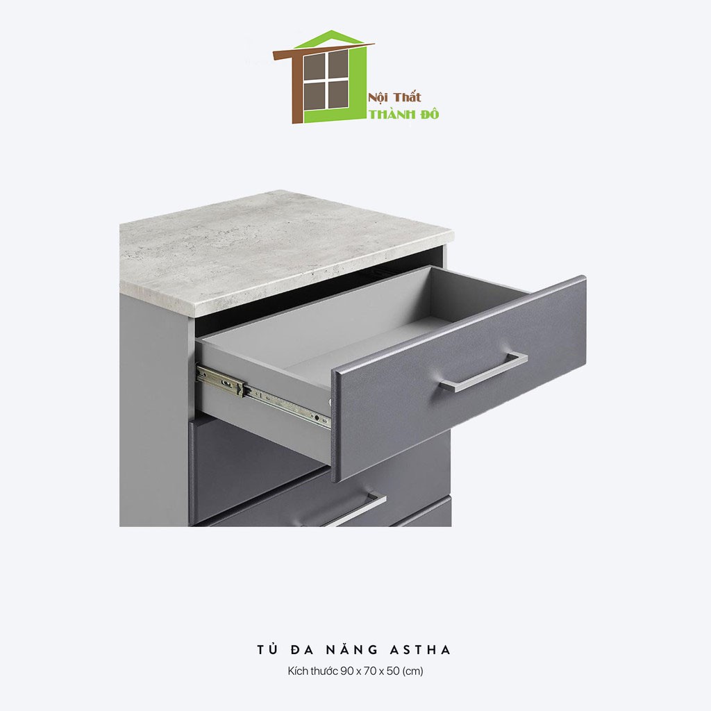 Tủ Gỗ 4 Tầng Astha