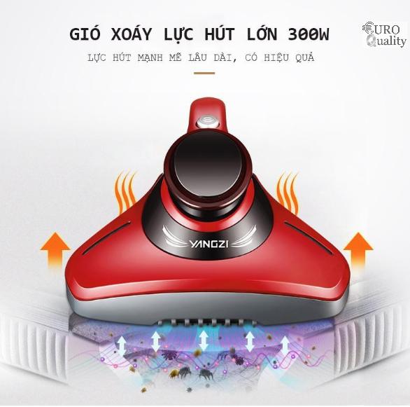 Euro quality - máy hút bụi diệt bọ rệp nệm vải uv-c euroquality cm-82 300w nhập khẩu