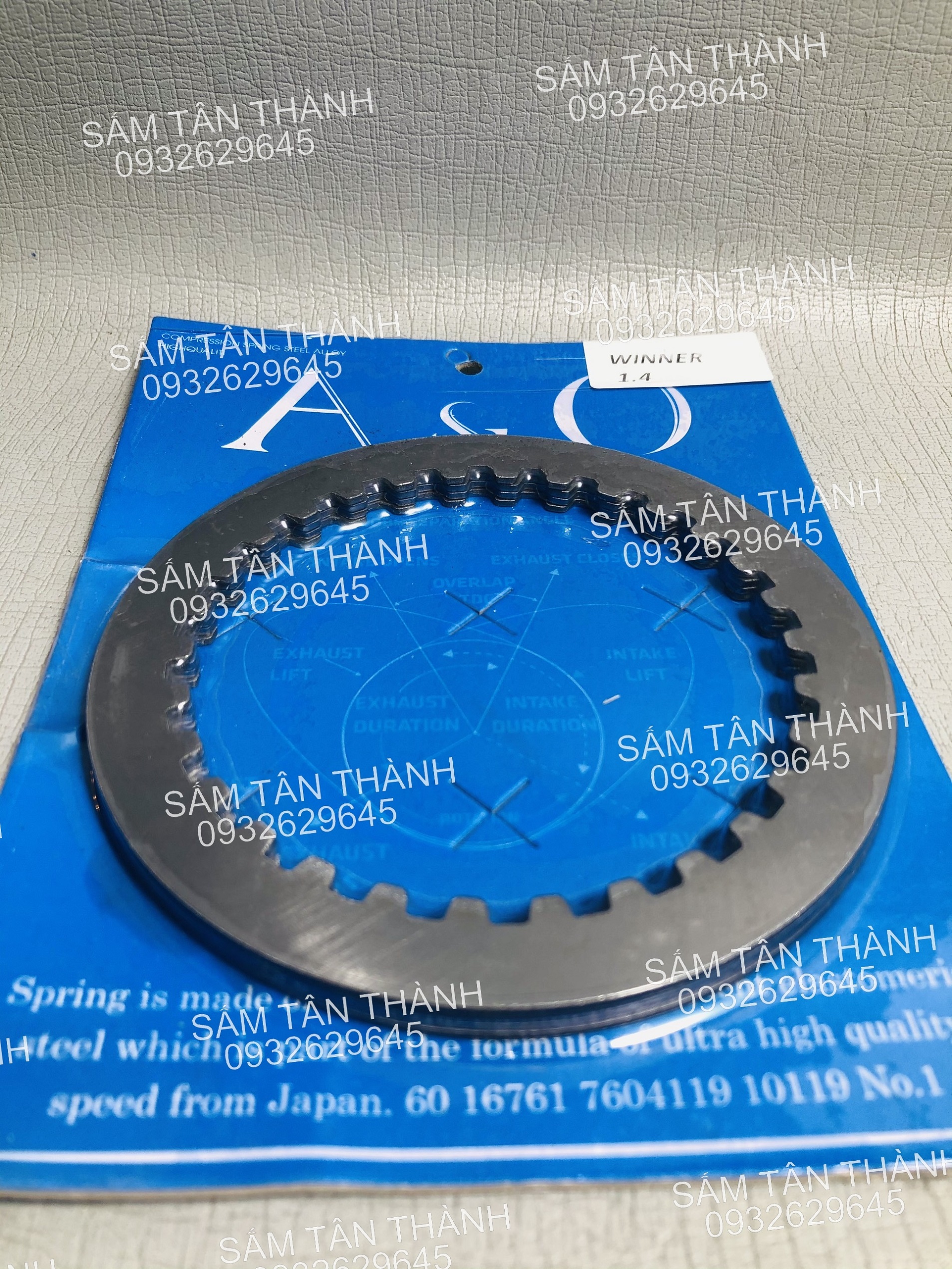 Lá sắt CKHL Winner (  1ly4 )