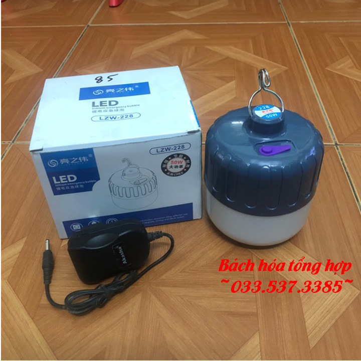 Bóng tích điện, đèn led tích điện siêu bền, hiệu quả chiếu sáng cao