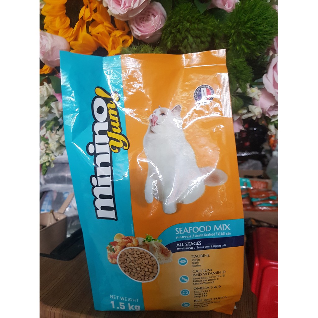 [Hsd 2022] Hạt Thức Ăn Minino Yum Cho Mèo