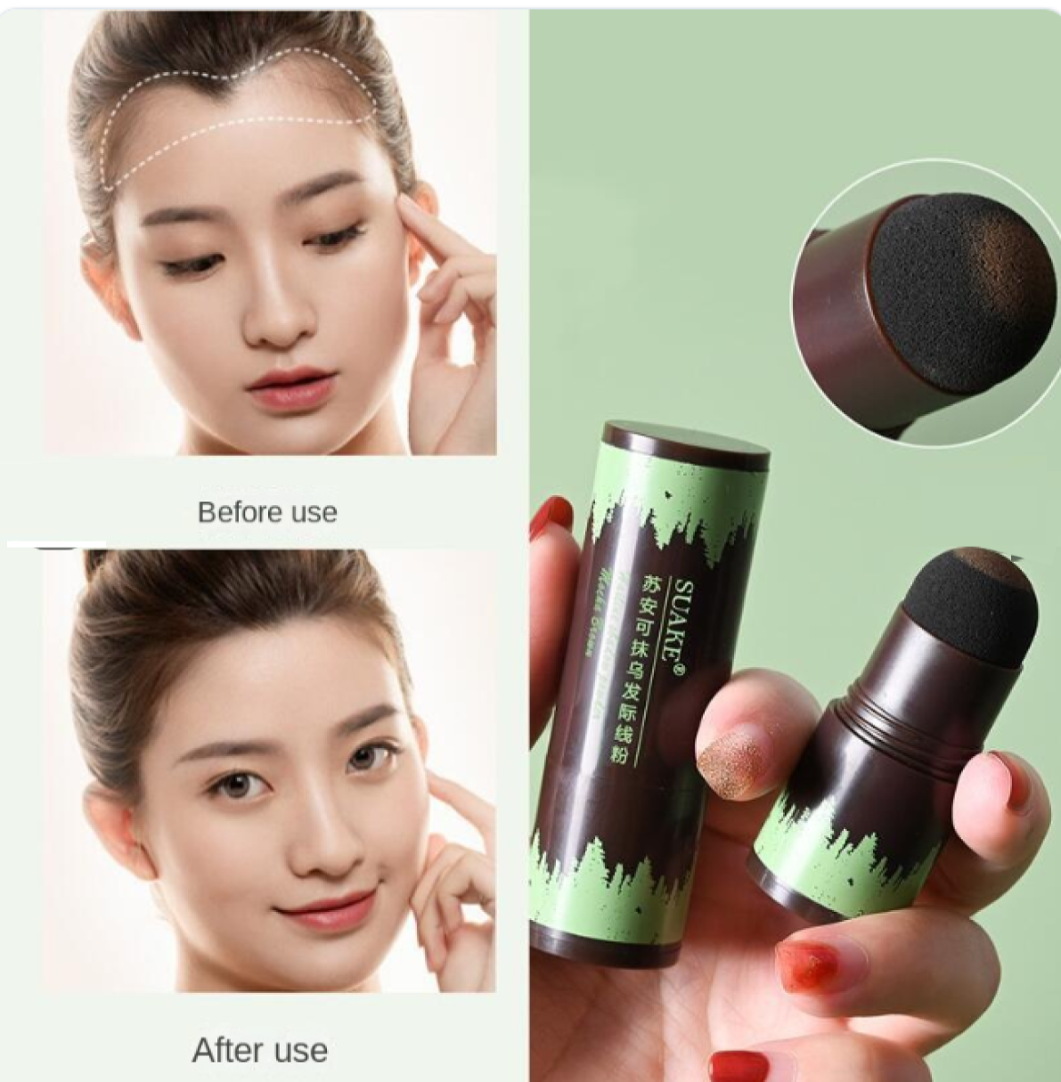 [HCM]Phấn Phủ Làm Dày Tóc, Che Tóc Thưa Hói, Tóc Bạc