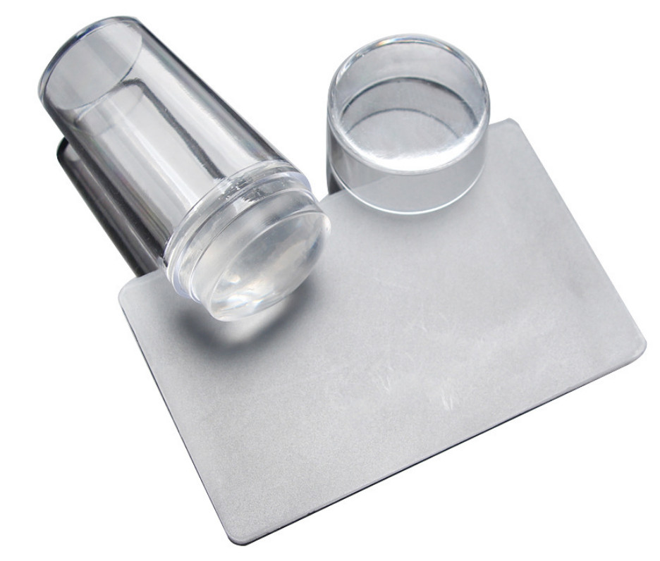 Con dấu silicon in hình nên móng tay