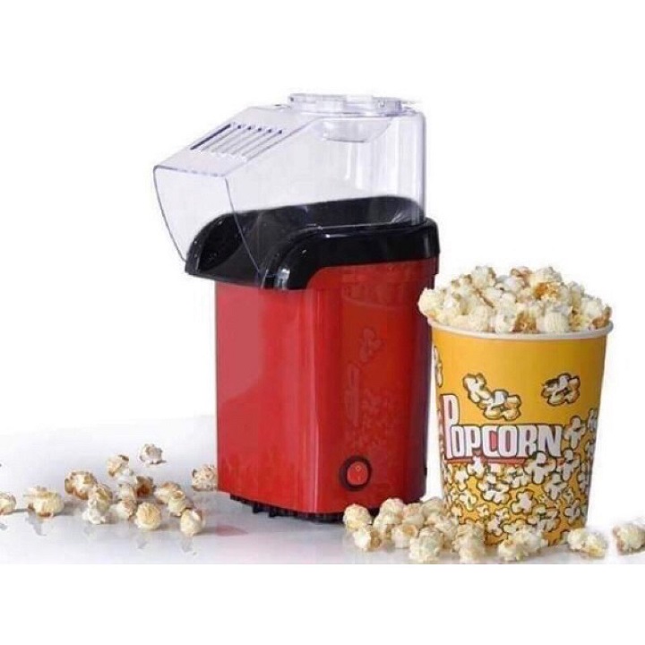 Hàng mới về máy làm bỏng ngô mini tại nhà siêu rẻ cực tiện dụng - máy nổ bỏng ngô tại nhà - máy làm bắp rang bơ mini