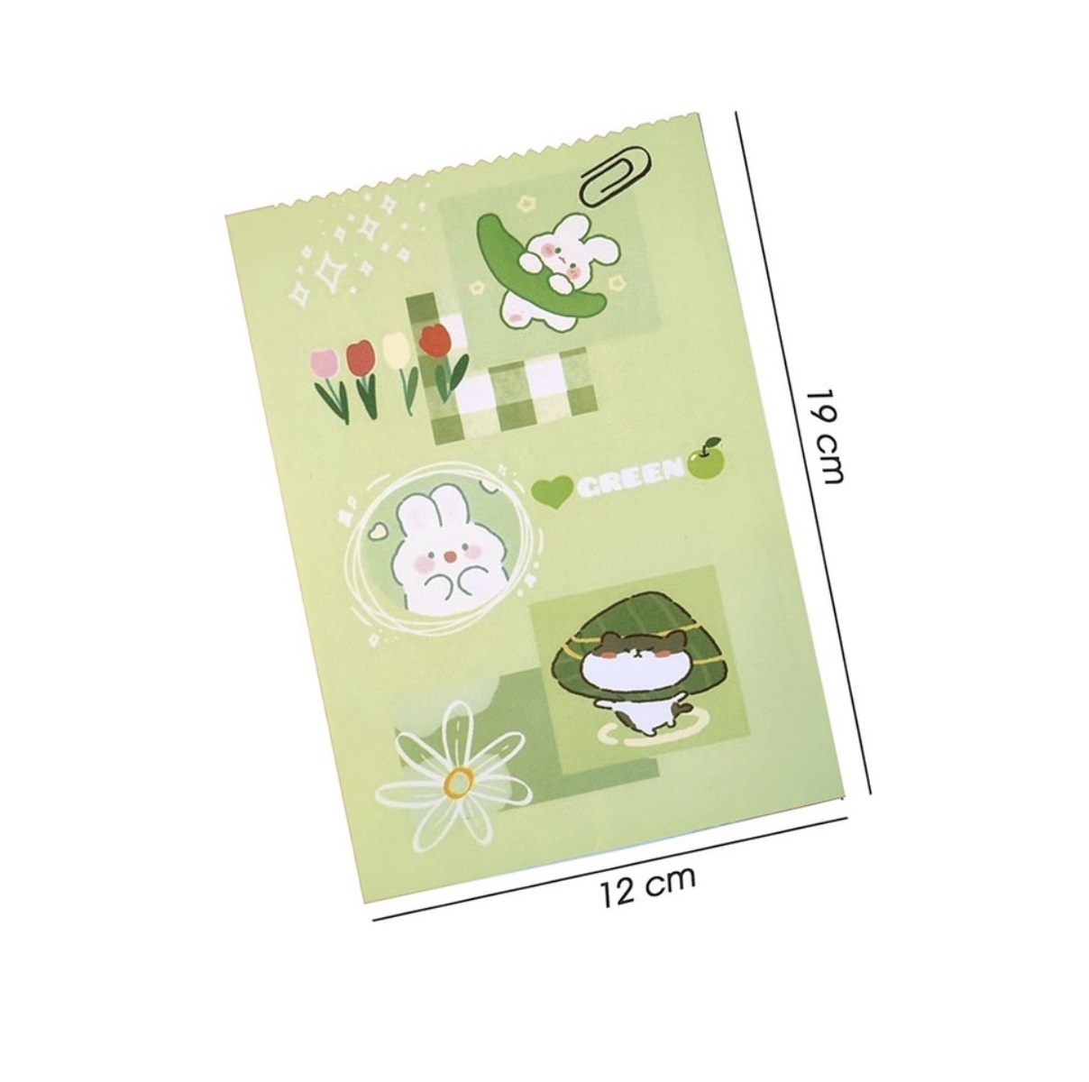 Combo 5 túi giấy gói card, quà tặng, kích thước 12x19cm