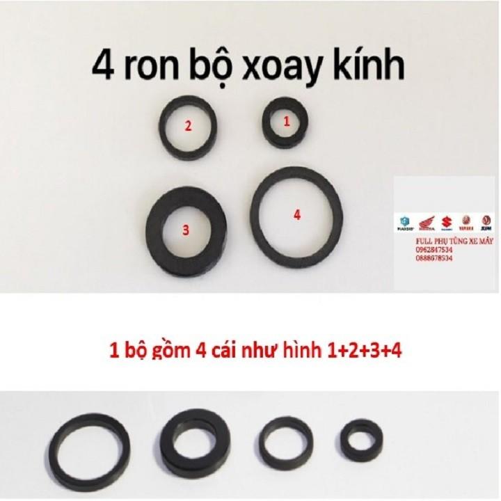 Bộ 4 ron xoay kính 360 độ - Vindecal BD