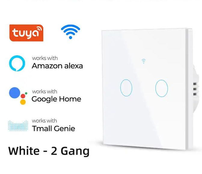 Công tắc wifi+rf433 thông minh Tuya