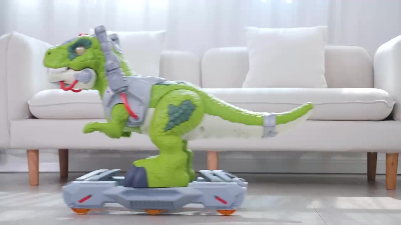 Xe chòi chân kích thước lớn mẫu khủng long T-Rex