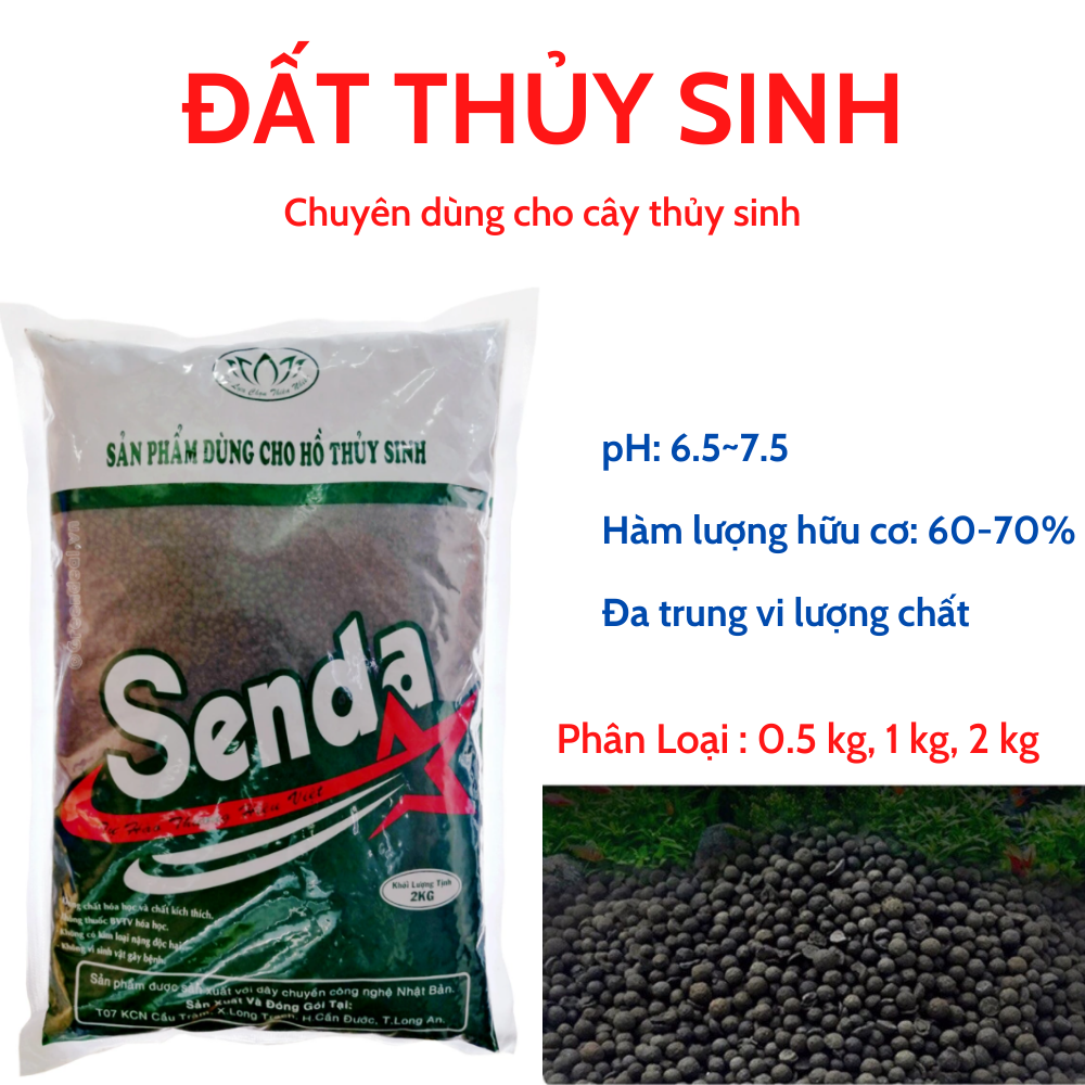 [Hoàn Tiền 10%] Đất nền thủy sinh SENDA dành cho hồ thủy sinh