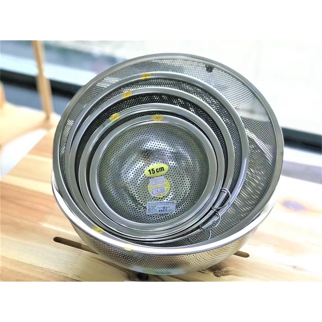Rổ inox tem vàng xuất khẩu