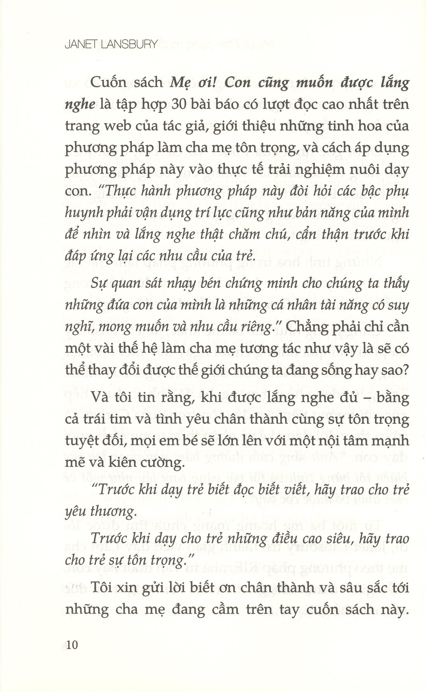 Mẹ Ơi! Con Cũng Muốn Được Lắng Nghe