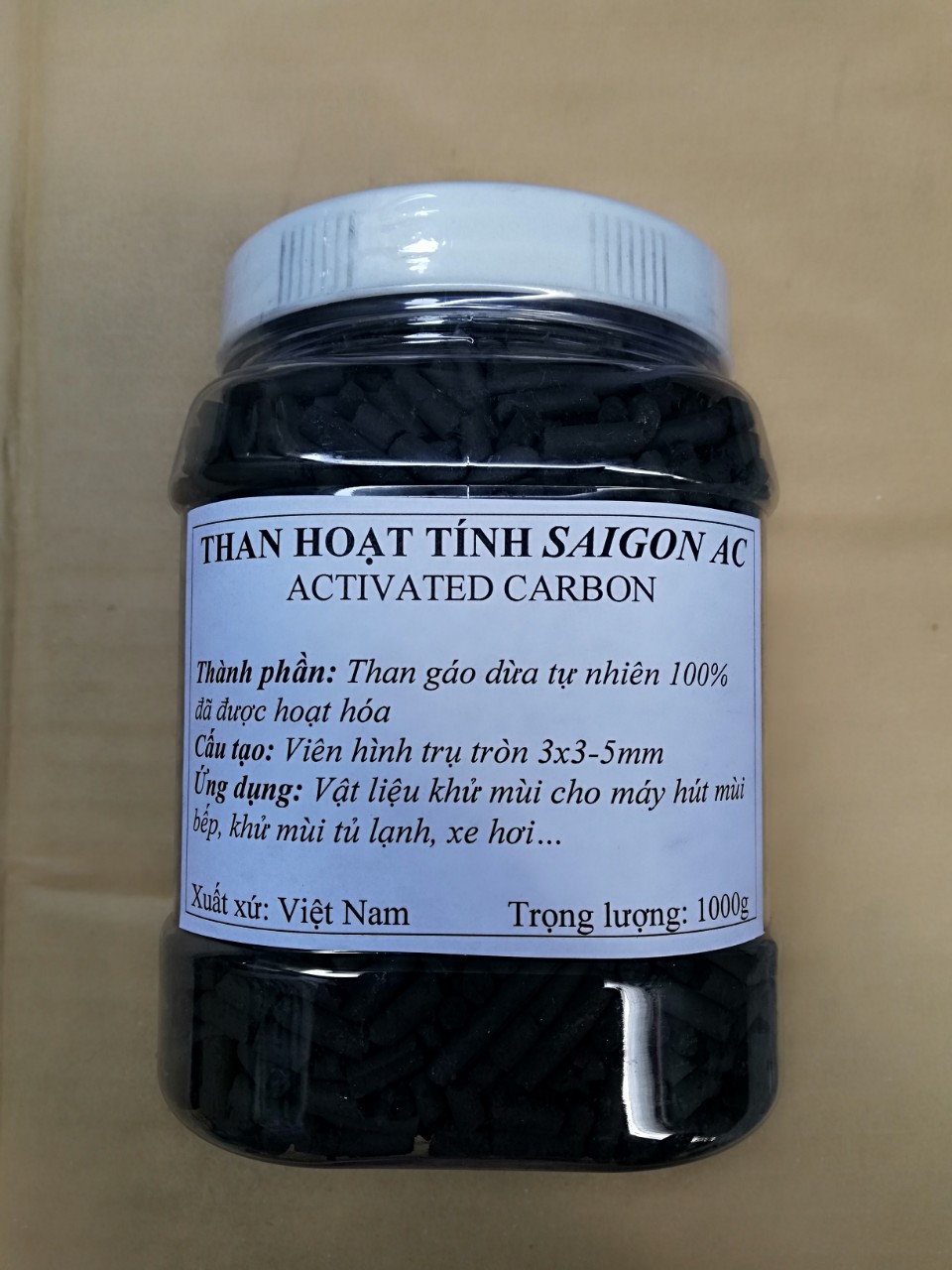 1kg than hoạt tính máy hút mùi