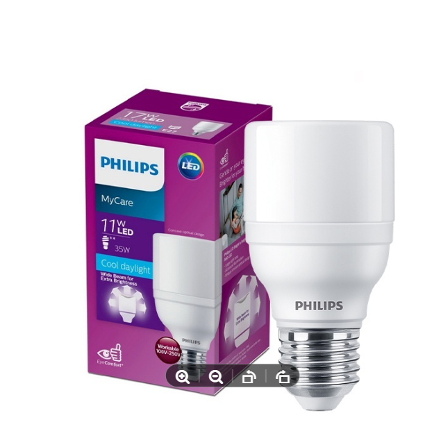 BÓNG LED BRIGHT 11W E27 1CT/12 APR PHILIPS