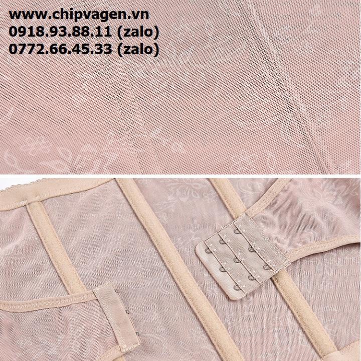 gen nịt bụng - gen nịt bụng khóa kéo