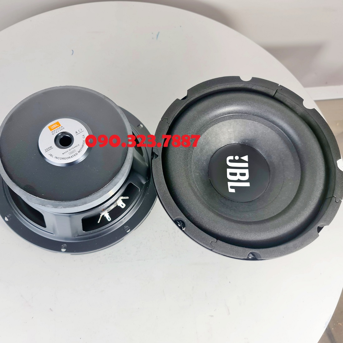 Củ loa bass 20 JBL, từ 140 - 4ohm 200W (1 chiếc) – Loa  sub