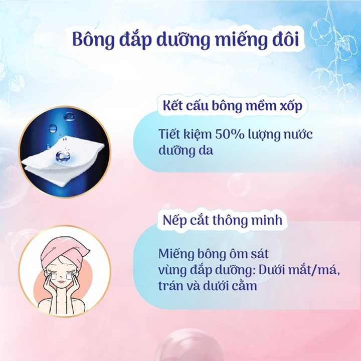 Bông tẩy trang Silcot Unicharm Nhật Bản – TXS558