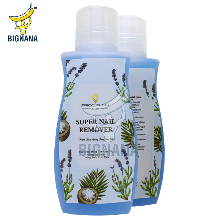 Nước Rửa Móng Tay, Aceton Cao Cấp, Có Vitamin Không Làm Khô Da Vàng Móng, Chai 125ml