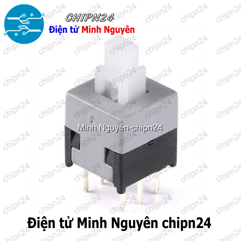 [10 cái] (F83) Nút nhấn 6 chân 8.5x8.5mm Tự giữ - HH000559