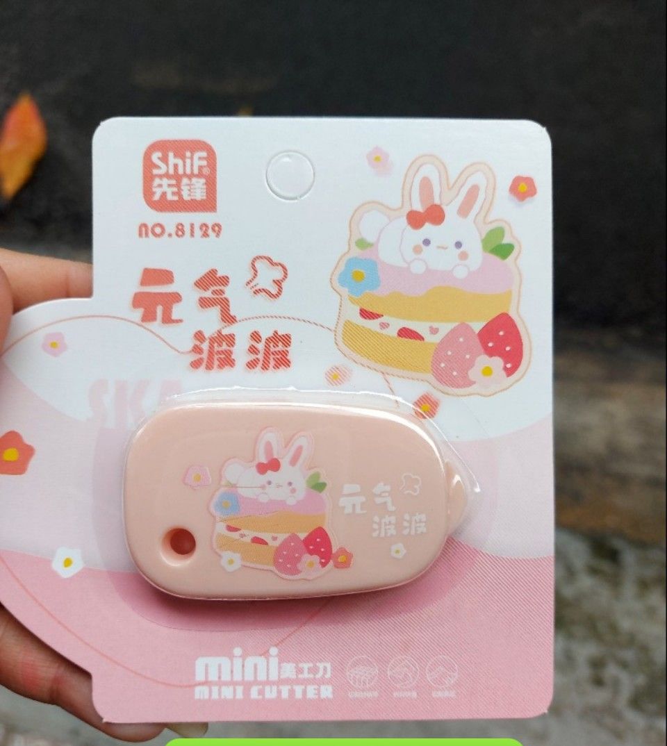 [HCM] Dao rọc giấy mini KHỦNG LONG, QUẢ DỨA dễ thương