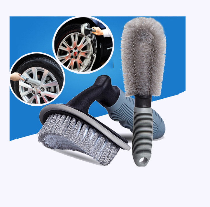 Bộ Dụng Cụ Chăm Sóc Vệ Sinh Cọ Rửa Bánh Xe Ô Tô Đa Năng