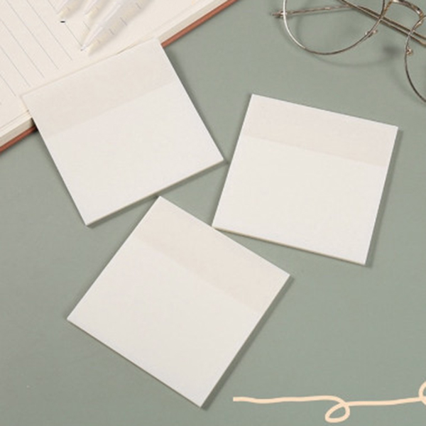 50 giấy note trong suốt tiện dụng , Bộ 50 giấy note ghi chú , Giấy note trong suốt chống thấm nước tiện lợi sáng tạo , Giấy note trong suốt ghi chú đơn giản tự dính , Bộ 50 tờ giấy note công việc chống nước , Phát Huy Hoàng