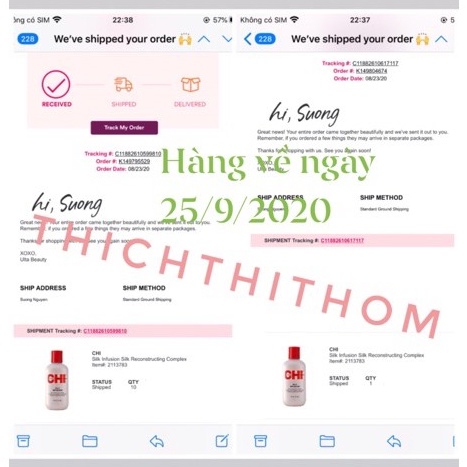 [CÓ BILL] Tinh Dầu Dưỡng Tóc CHI Keratin Silk Infusion 177ml