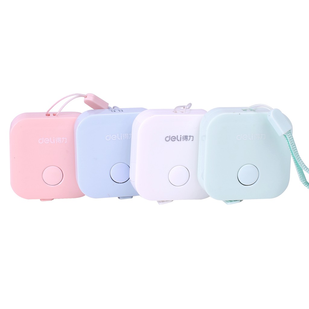 Thước dây da cuộn Deli - 1.5m - 79650
