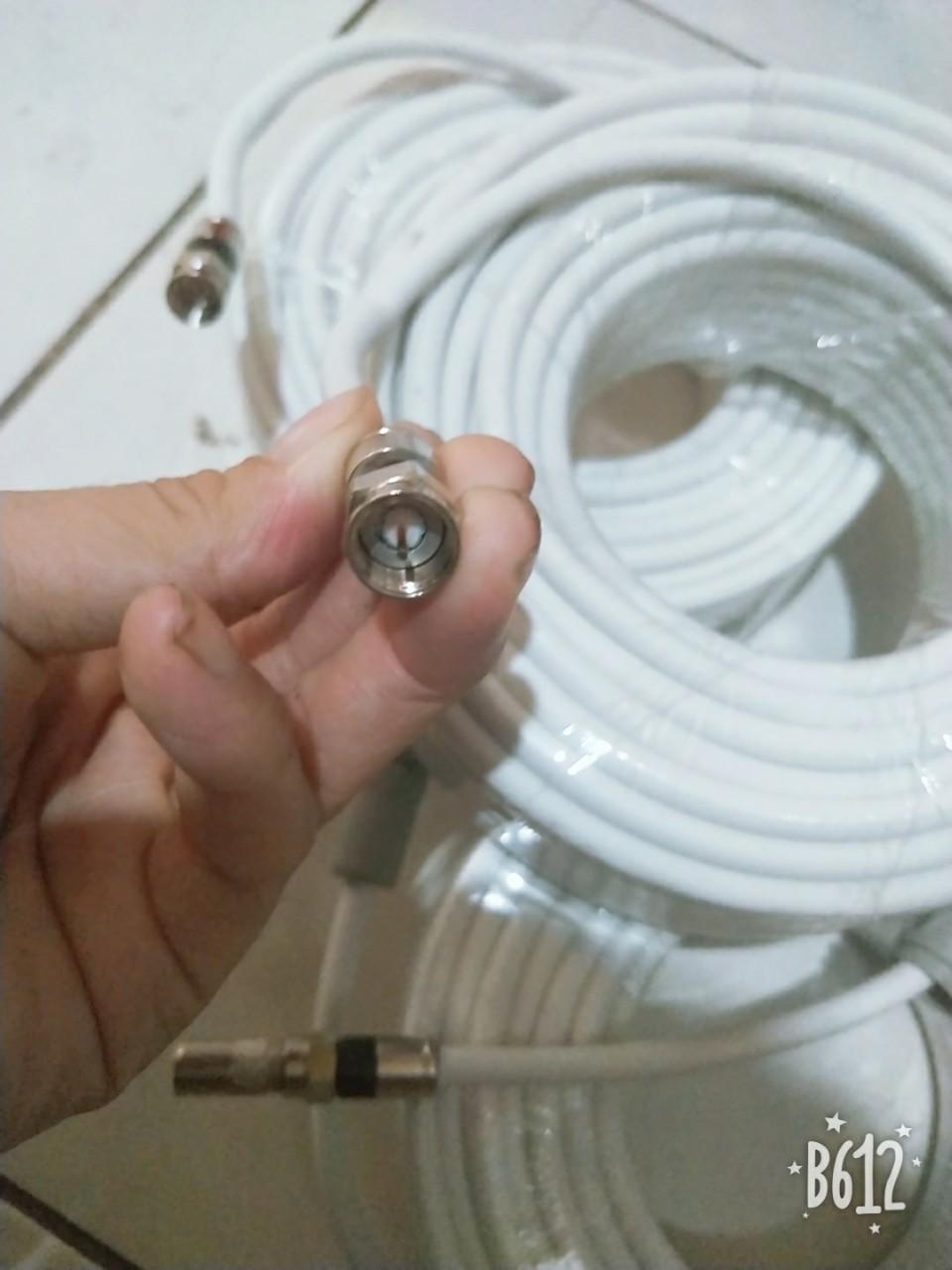 [HCM]DÂY CÁP ĐỒNG TRỤC LOẠI TỐT 15 MÉT BẤM 2 ĐẦU -SỬ DỤNG CHO TRUYỀN HÌNH CÁP-CAMERA-ĐẦU KĨ THUẬT SỐ VÀ TRUYỀN HÌNH VỆ TINH ĐI ÂM TƯỜNG HOẶC NGOÀI TRỜI BỀN